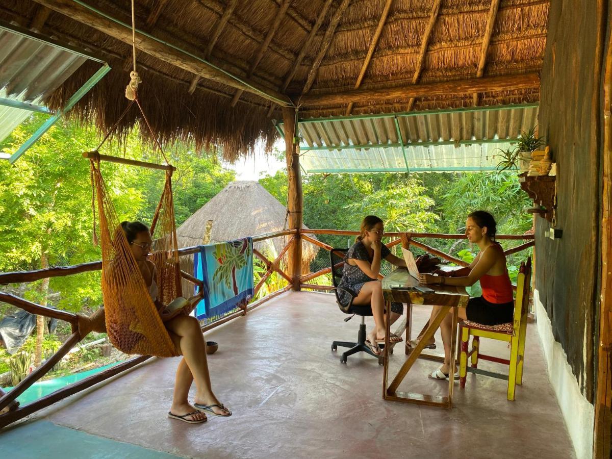 Malinche Cafe In Coba Tulum Apartment Екстериор снимка